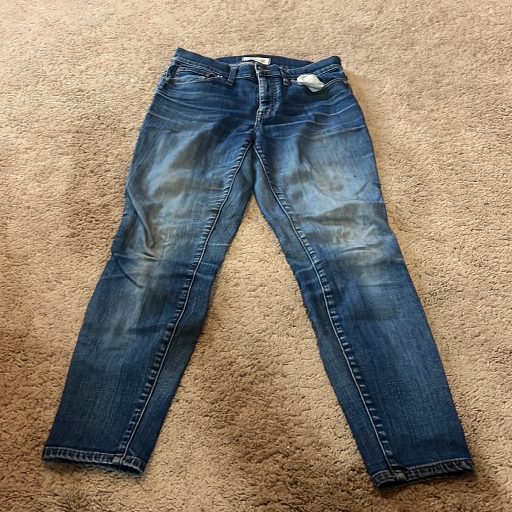 MADEWELL 9” High Riser Skinny Skinny Jeans 28